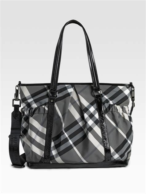 burberry black tote changing bag|Burberry bridal collection tote bag.